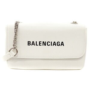 Balenciaga Chain Shoulder Bag White